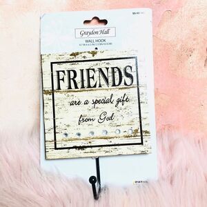 NWT Graydon Hall Friends Decorative Hook